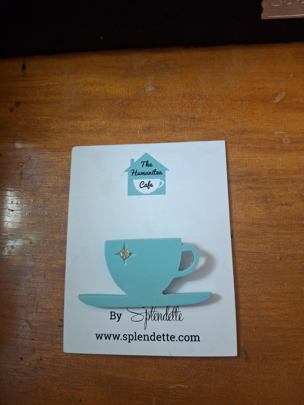 Splendette Teacup Brooch